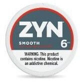 ZYN NICOTINE POUCHES 6MG SMOOTH 5/CT