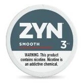 ZYN NICOTINE POUCHES 3MG SMOOTH 5/CT
