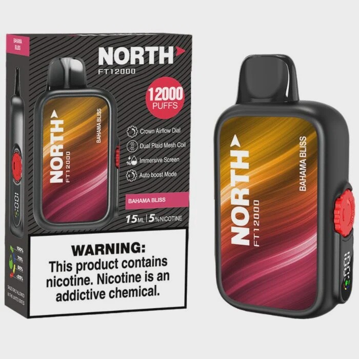 NORTH BAHAMA BLISS FT 12000 VAPE 10/CT