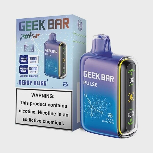 GEEK BAR PULSE BERRY BLISS 7500 5/CT