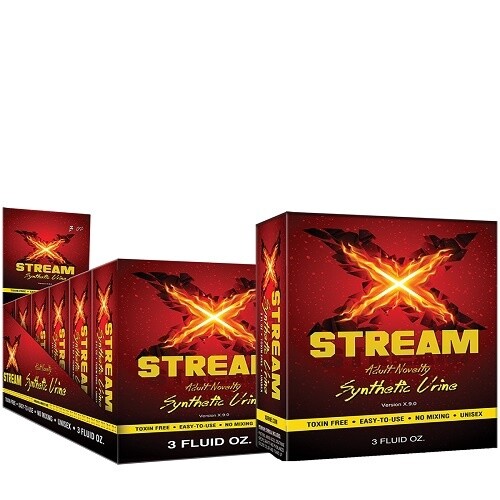 X STREAM SYNTHETIC FETISH URINE 3OZ 6/CT