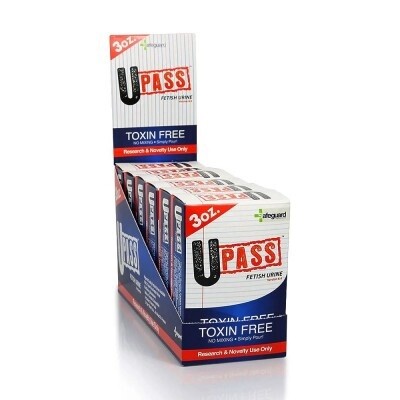U PASS SYNTHETIC  FETISH URINE TOXIN FREE 3OZ