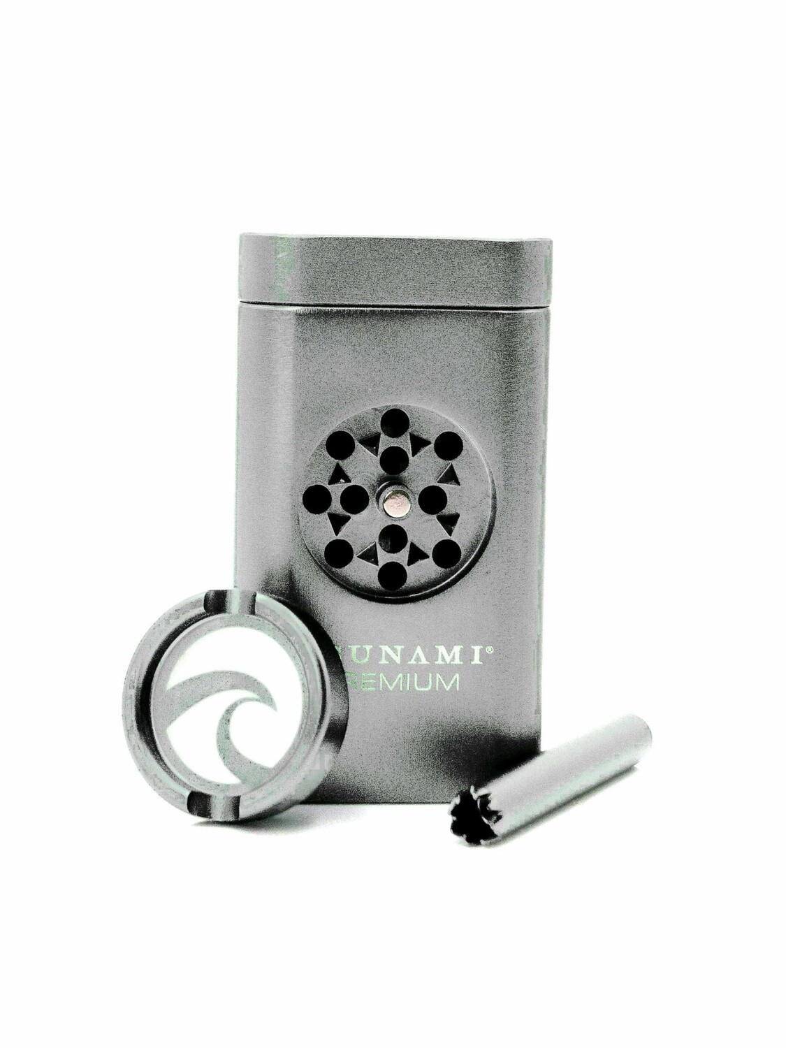 TSUNAMI MAGNETIC DUGOUT WITH GRINDER SILVER