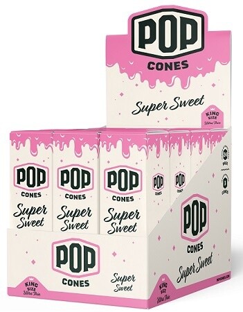 POP CONES ULT.THIN KING SUPER SWEET 24/3PK