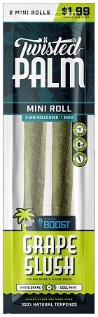 TWISTED PALM GRAPE SLUSH MINI ROLLS 2/1.99 15/CT