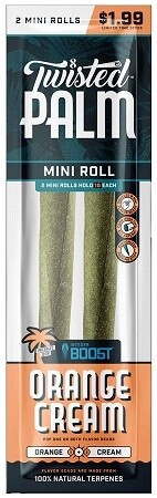 TWISTED PALM ORANGE CREAM MINI ROLLS 2/1.99 15/CT