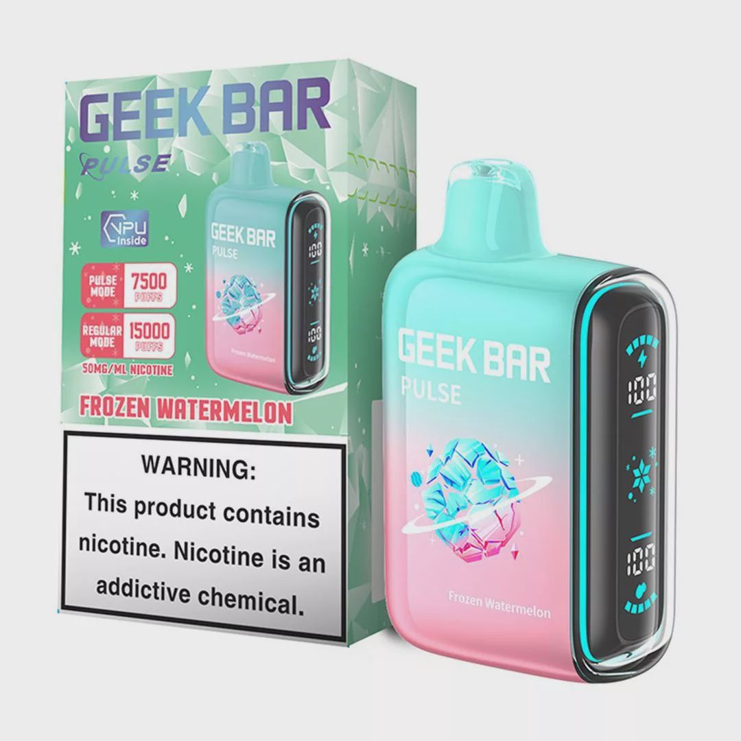 GEEK BAR PULSE FROZEN WATERMELON 7500 5/CT