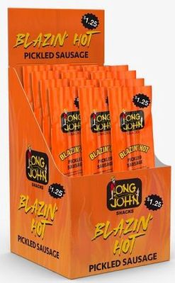 LONG JOHN SNACKS BLAZIN&#39; HOT $1.25 12/CT