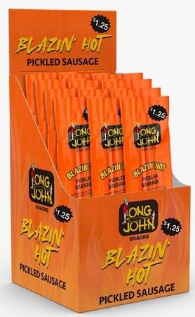 LONG JOHN SNACKS BLAZIN' HOT $1.25 12/CT