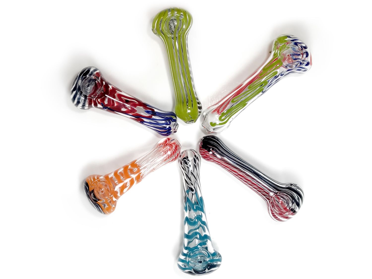 4&#39;&#39; MIX FANCY HAND PIPES 20/CT