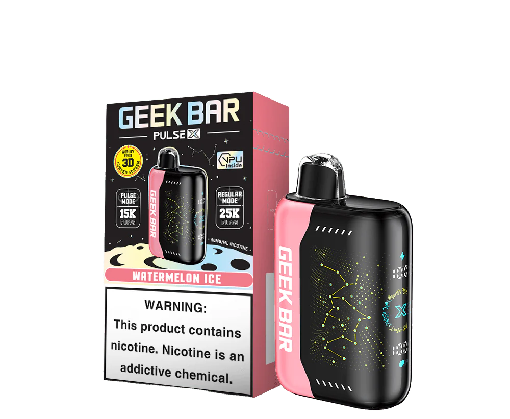 GEEK BAR PULSE X 5% WATERMELON ICE 5/CT