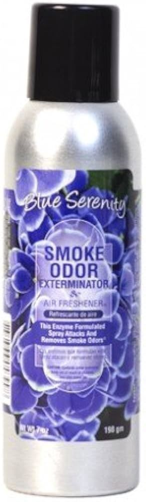 SMOKE ODOR ELIMINATOR SPRAY 7 OZ, FLAVOR: BLUE SERENITY