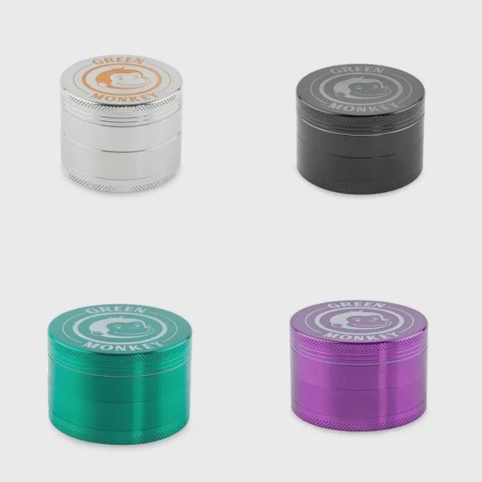GREEN MONKEY GRINDER 4PC CAPUCHIN (63MM)