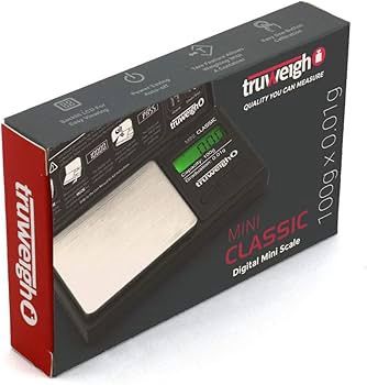 TRUWEIGH SCALE CLASSIC MINI BLACK, Size: 100G X 0.01G