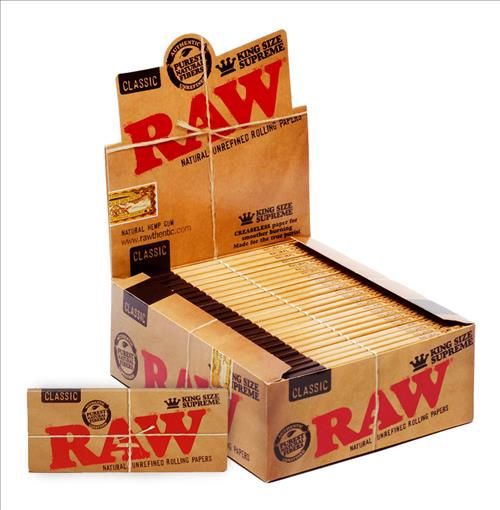 RAW PAPER CLASSIC KING SIZE  SUPREME 24/CT