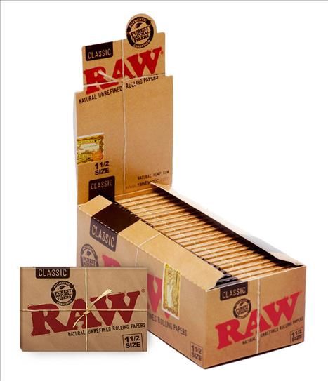 RAW PAPER CLASSIC 1 1/2 25/CT