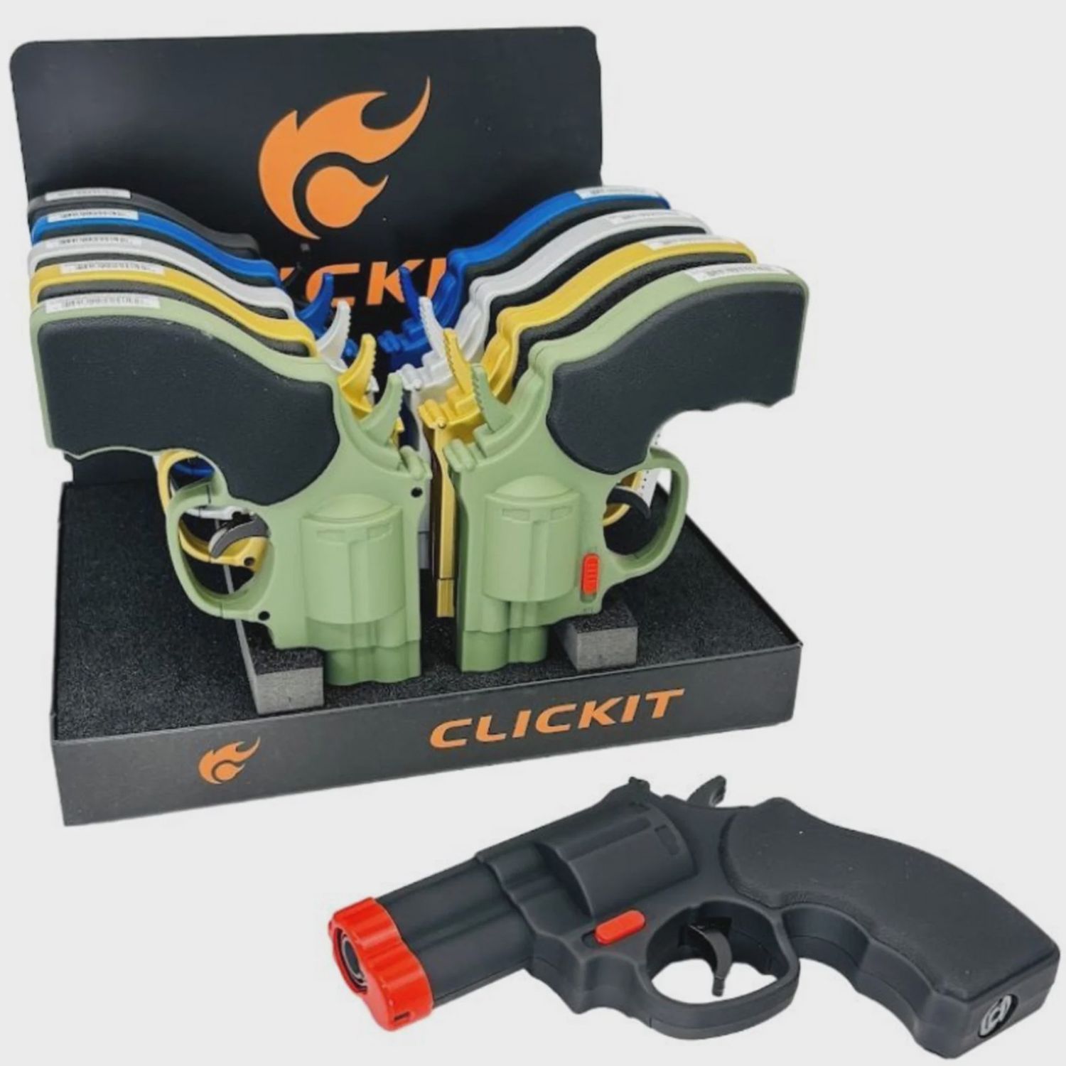 CLICKIT REVOLVER TORCH LIGHTER 12/CT