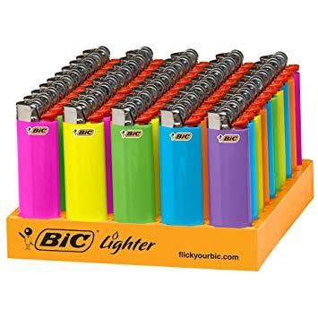 BIC LIGHTERS .REG (FASHION) 50/CT