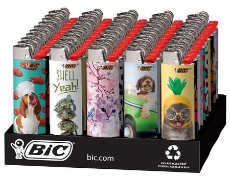 BIC LIGHTER LIMITED ANIMAL LOVER 50/CT