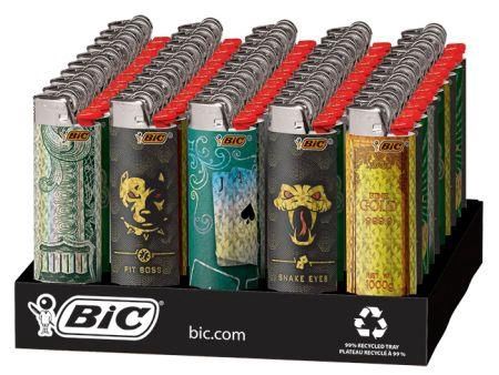 BIC LIGHTER LIMITED CASINO (HOLOGRAPHIC) 50/CT