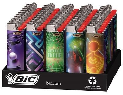 BIC LIGHTER LIMITED GAMING 50/CT