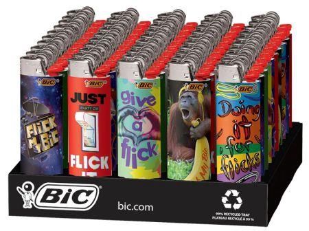 BIC LIGHTER LIMITED FLICK MY BIC 50/CT