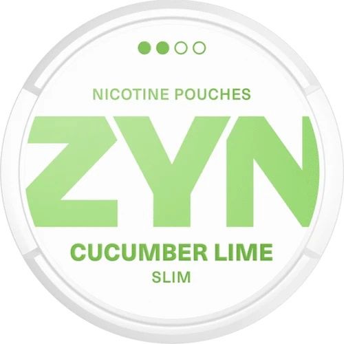 EURO ZYN 6MG CUCUMBER LIME SLIM 2 DOTS NICOTINE POUCHES 5/CT