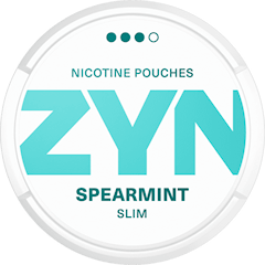 EURO ZYN 9MG SPEARMINT SLIM 3 DOTS NICOTINE POUCHES 5/CT