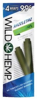 WILD HEMP 4/.99 WRAPS RAZZLETAZ 20/CT