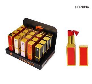 CLICKIT LIPSTICK TORCH LIGHTER 20/CT