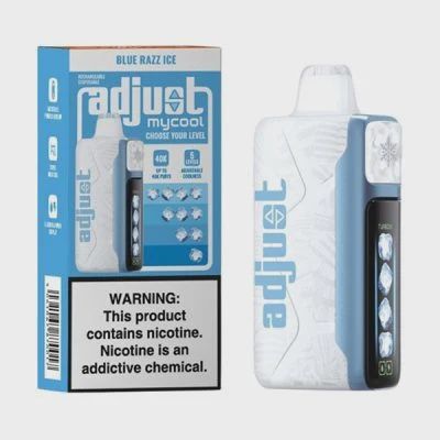 ADJUST MYCOOL 40K BLUE RAZZ ICE 5% 20ML 5/CT