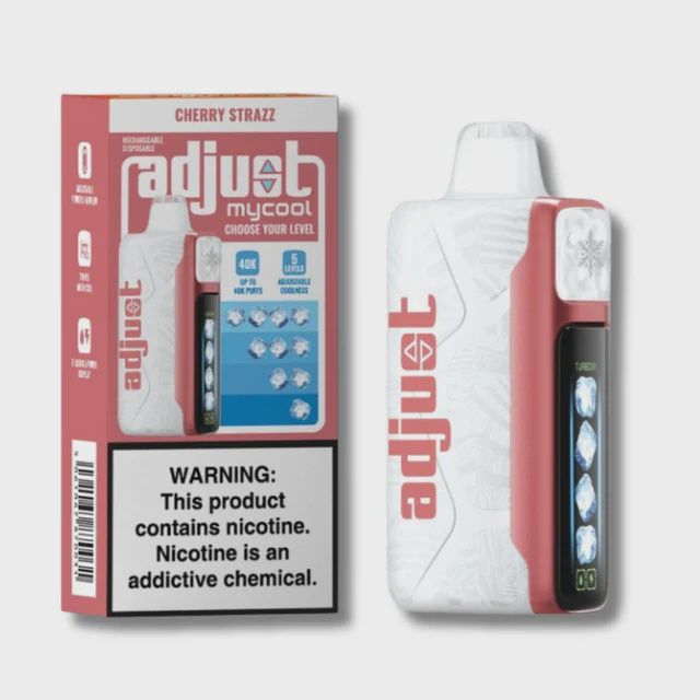 ADJUST MYCOOL 40K CHERRY STRAZZ 5% 20ML 5/CT