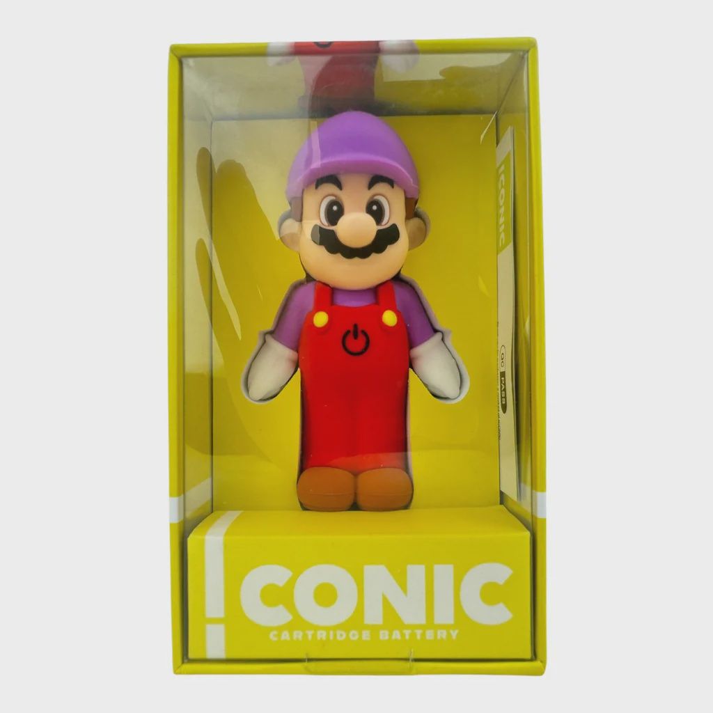 ICONIC PLUMBER MAN 500MAH XL CARTRIDGE BATTERY (PURPLE)