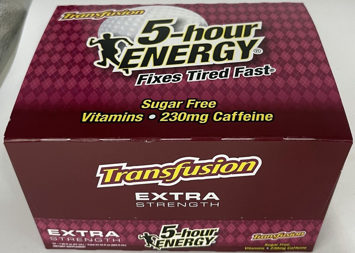 5 HOUR ENERGY EXTRA STRENGTH TRANSFUSION 12CT (1.93OZ)