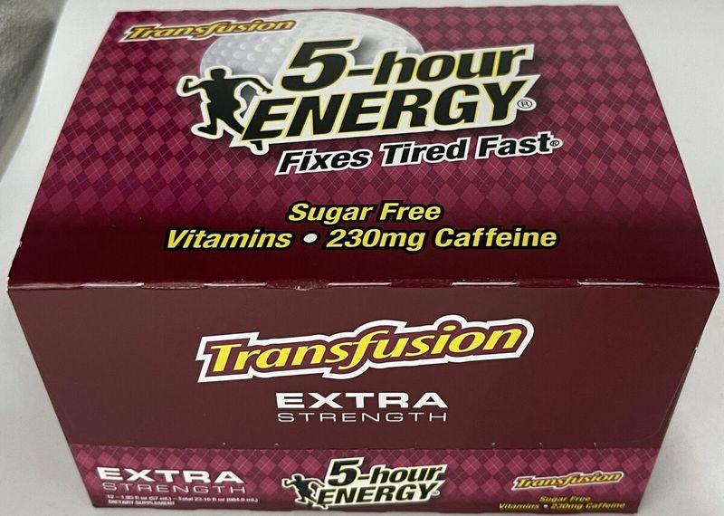 5 HOUR ENERGY EXTRA STRENGTH TRANSFUSION 12CT (1.93OZ)