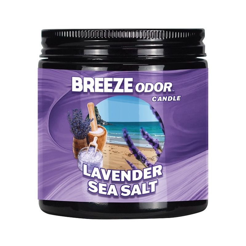 BREEZE ODOR CANDLE LAVENDER SEA SALT 13oz