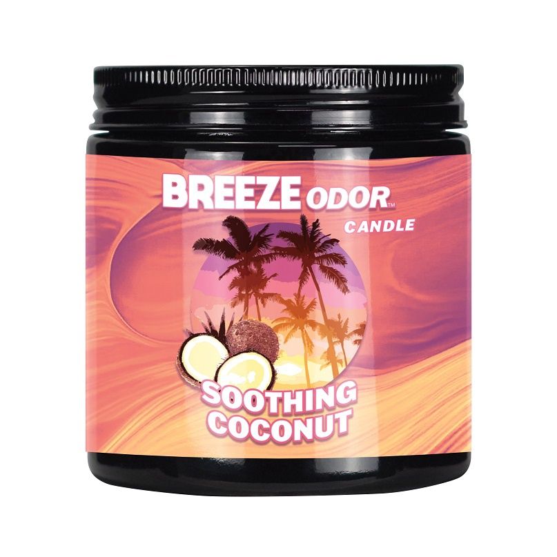 BREEZE ODOR CANDLE SOOTHING COCONUT 13oz