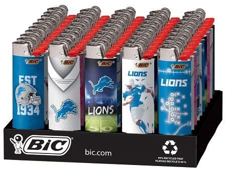 BIC LIGHTER LIMITED LIONS 50/CT