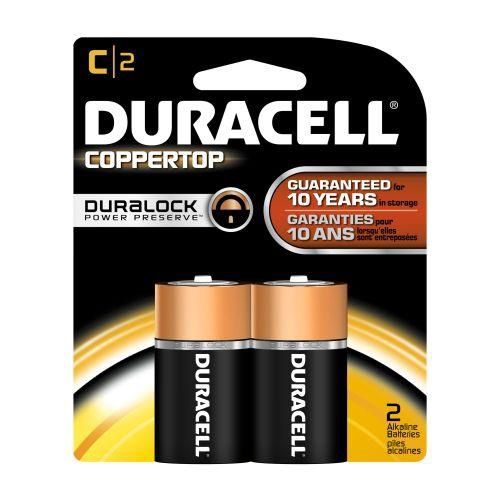 DURACELL USA PRODUCT &#39;C&#39; 2PK 8/CT
