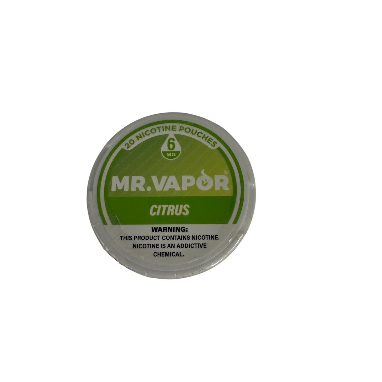 MR. VAPOR 6MG CITRUS 20 NICOTINE POUCHES 5/CT
