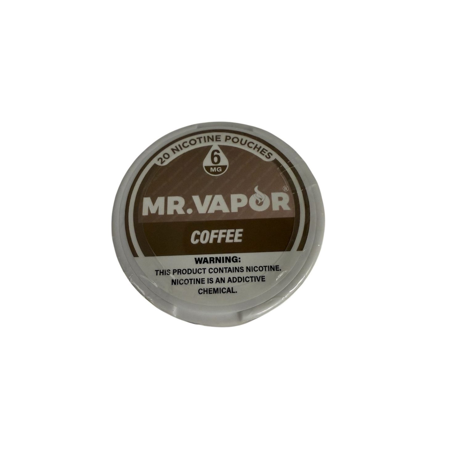 MR. VAPOR 6MG COFFEE 20 NICOTINE POUCHES 5/CT