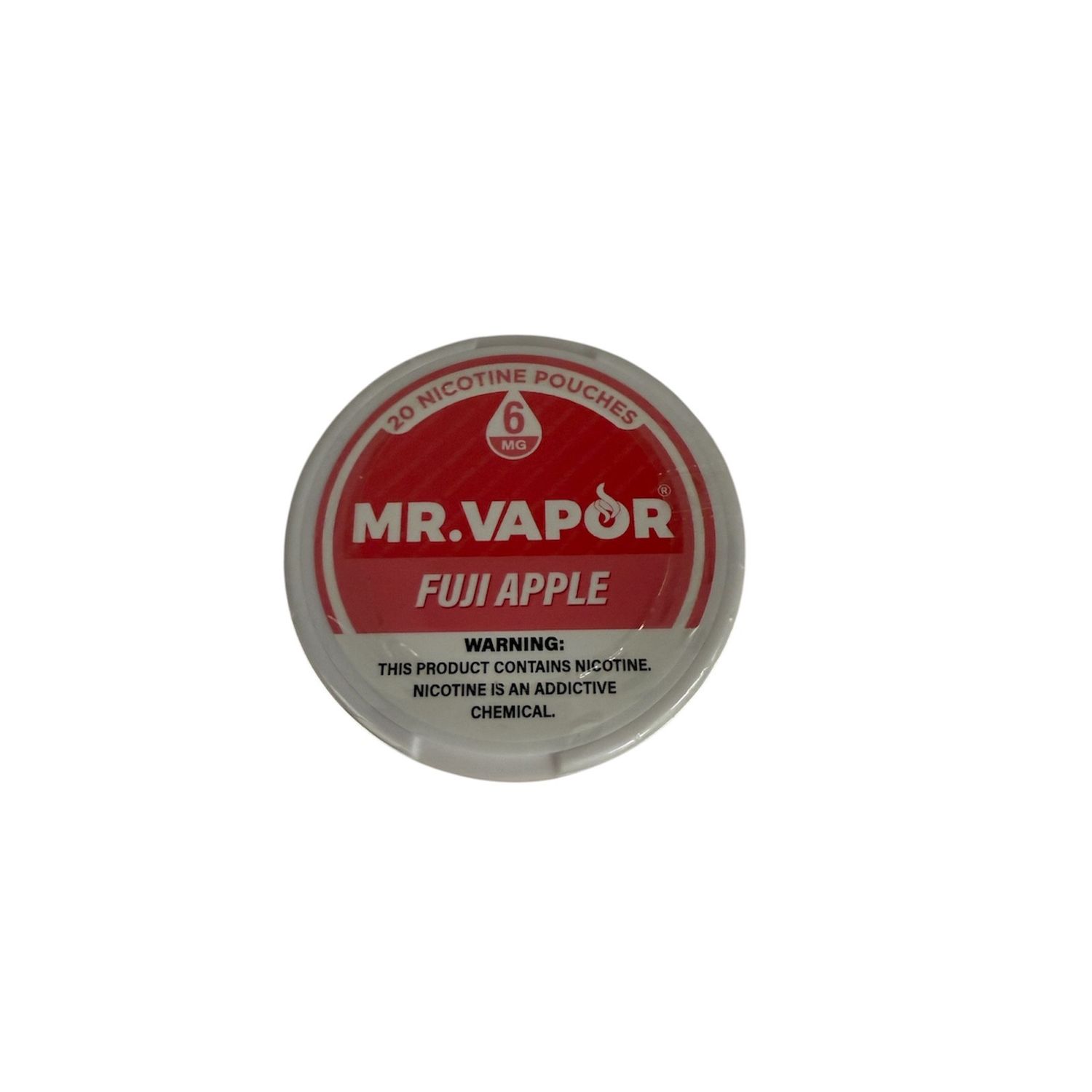 MR. VAPOR 6MG FUJI APPLE 20 NICOTINE POUCHES 5/CT
