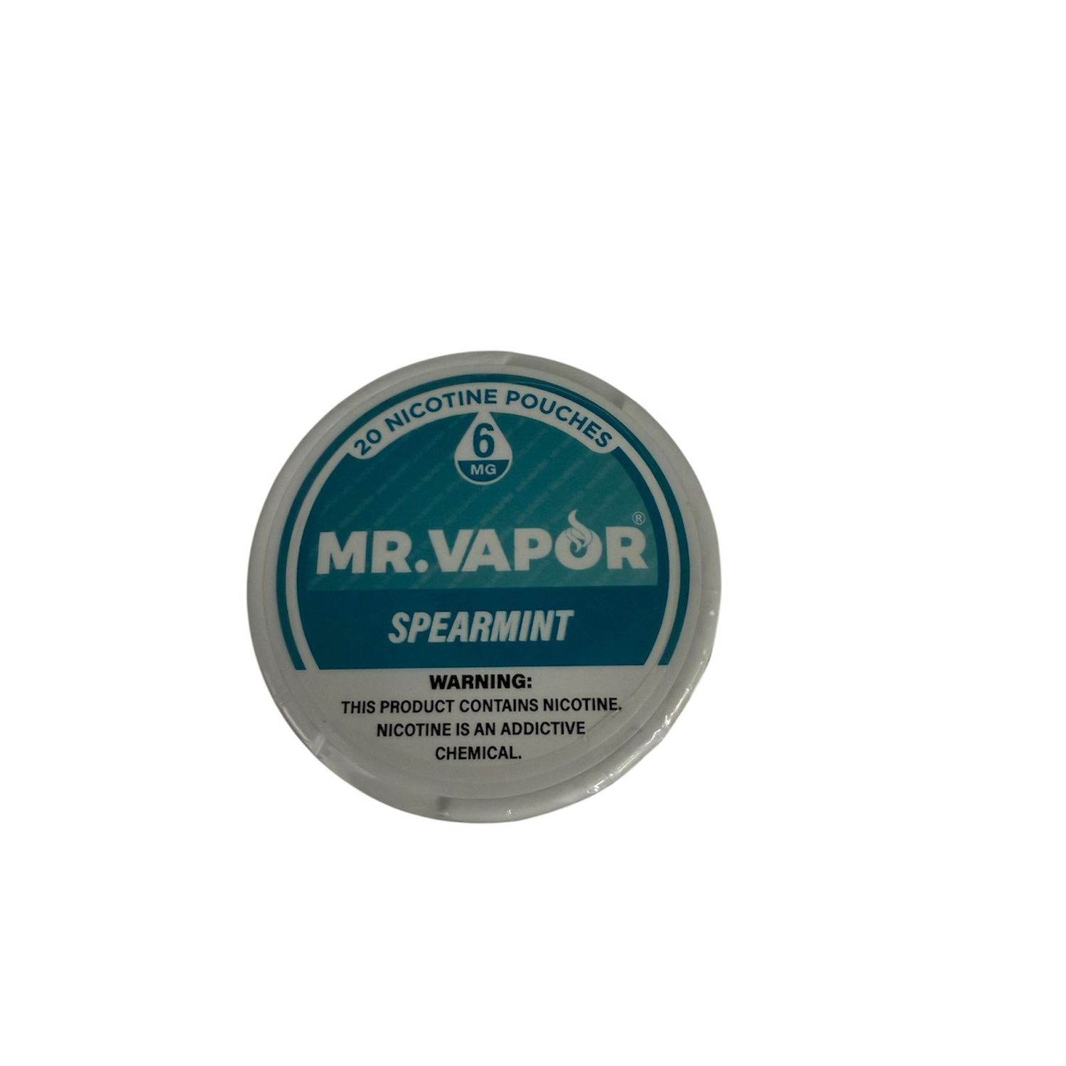 MR. VAPOR 6MG SPEARMINT 20 NICOTINE POUCHES 5/CT