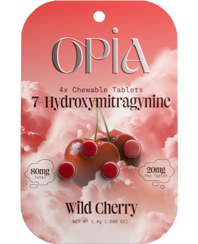 OPIA WILD CHERRY 7- HYDROXYMITRAGYNINE 20MG 10/4/CT