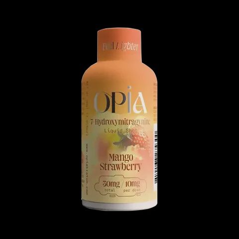 OPIA MANGO STRAWBERRY 7- HYDROXYMITRAGYNINE SHOT 30MG 12/CT
