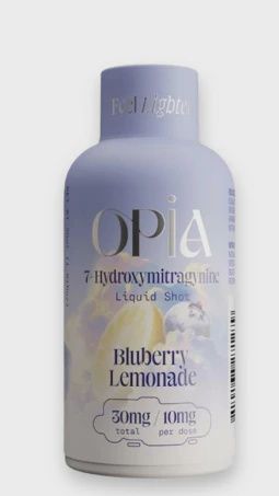 OPIA BLUEBERRY LEMONADE 7- HYDROXYMITRAGYNINE SHOT 30MG 12/CT
