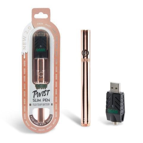 OOZE SLIM TWIST PEN 2.0 ROSE GOLD