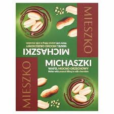 MIESZKO MICHASZKI WAFEL MOCNO ORZECHOWY CANDY 35/CT