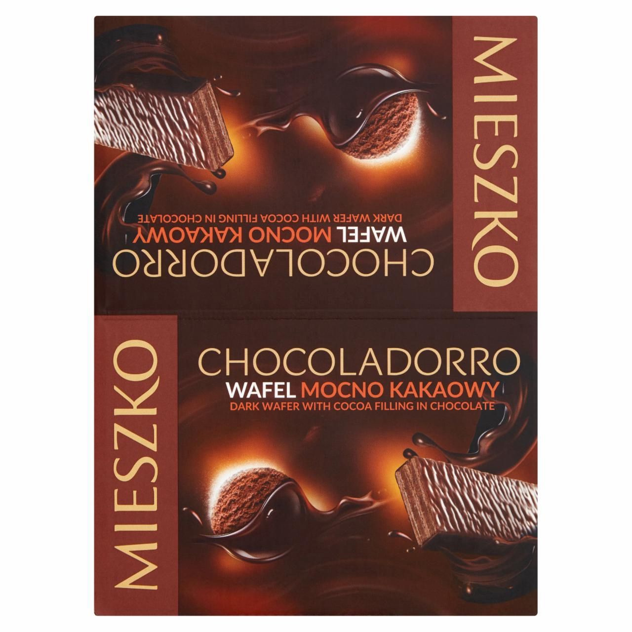MIESZKO CHOCOLADORRO WAFEL MOCNO KAKAOWY CANDY 35/CT