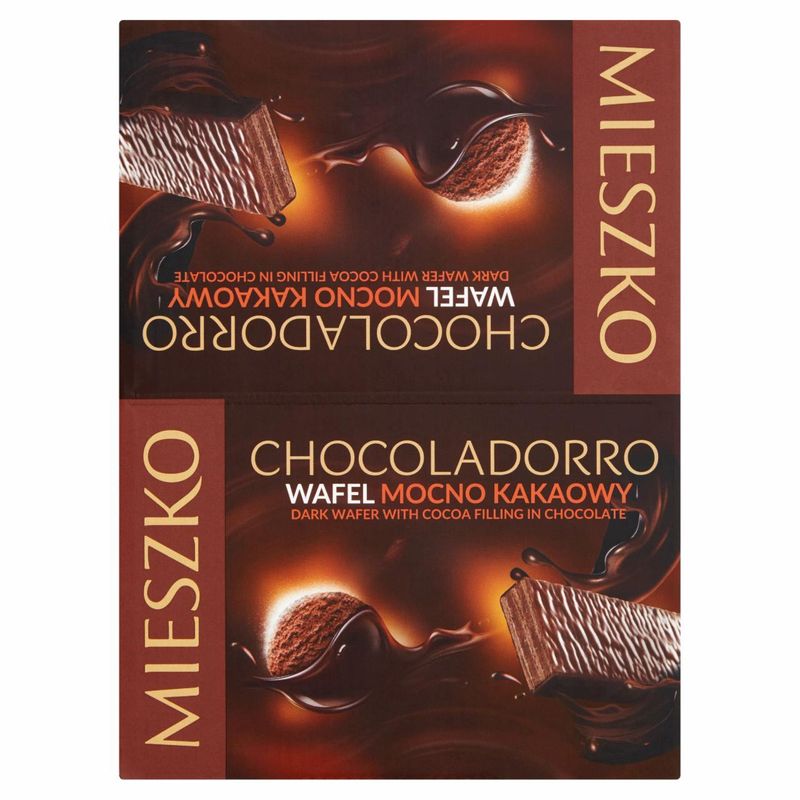 MIESZKO CHOCOLADORRO WAFEL MOCNO KAKAOWY CANDY 35/CT